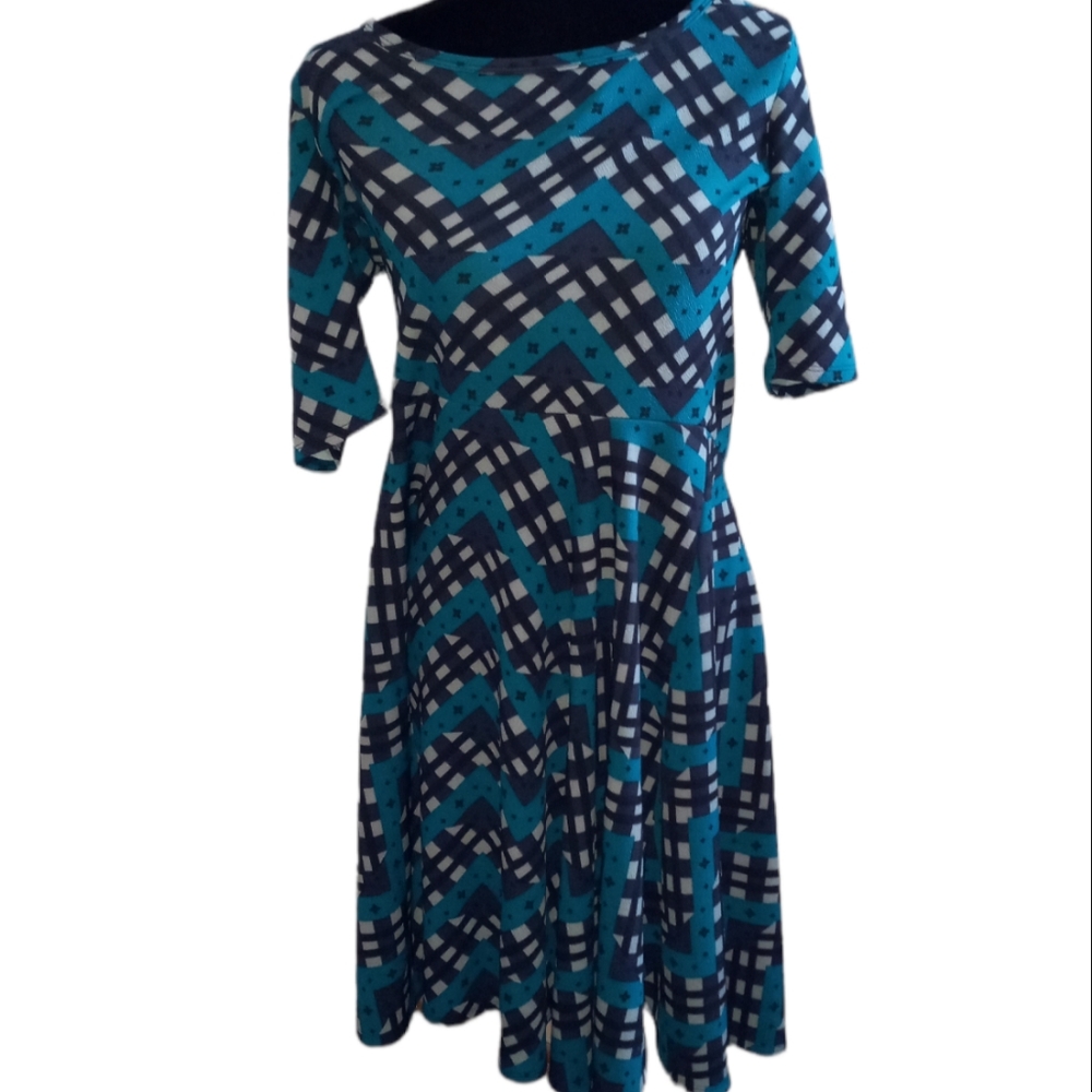 LuLaRoe Nicole dress size 2XL